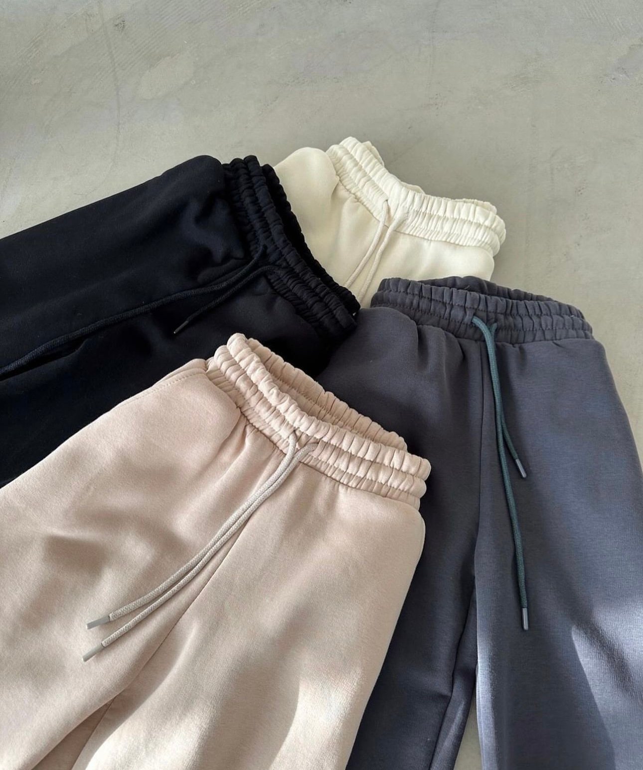 İçi Şardonlu Paçası Lastikli Jogger Eşofman Altı