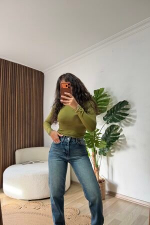 Sendy Kumaş Uzun Kollu Basic Body - 5 Renk Seçeneği