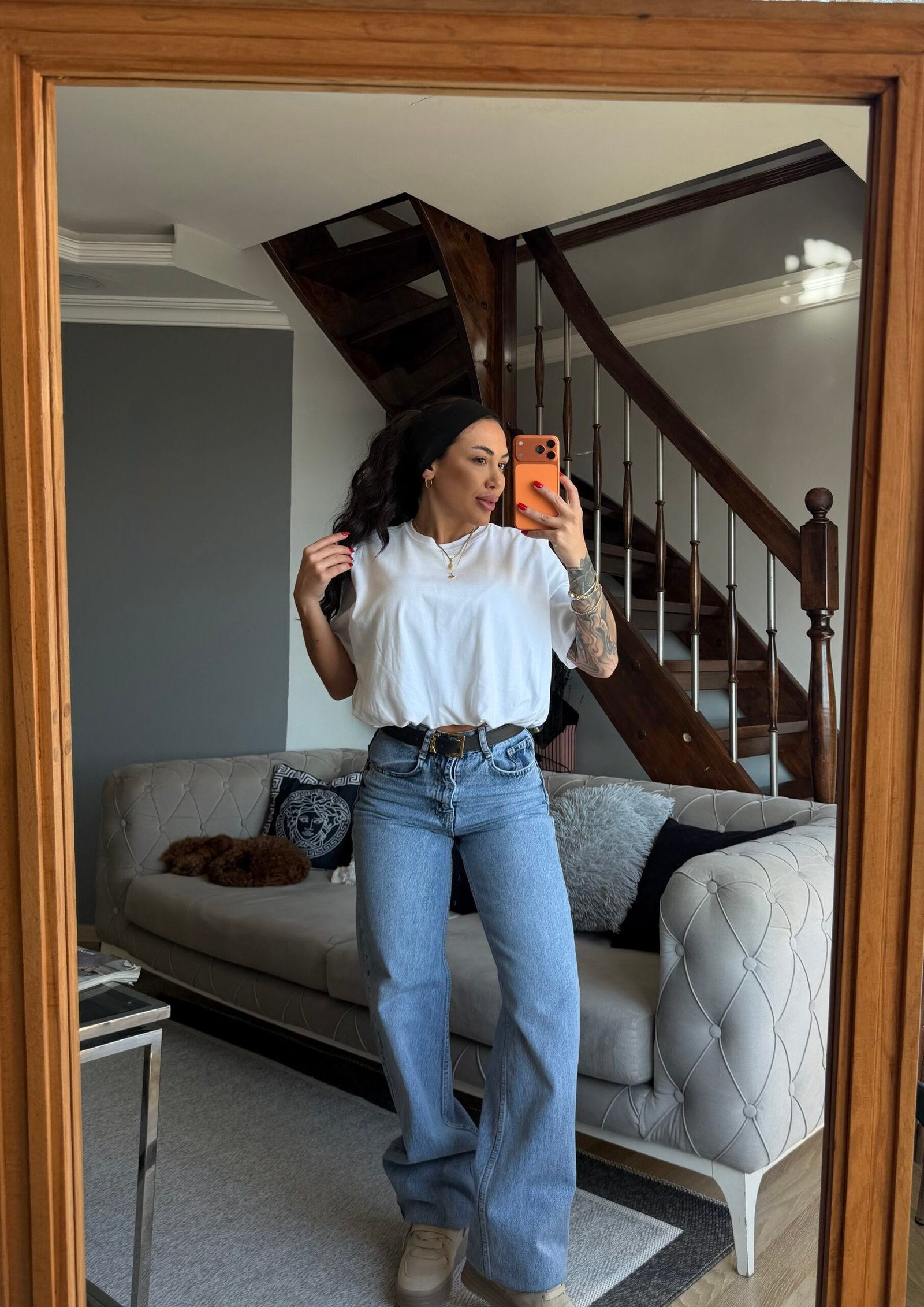 Yüksek Bel Wide Leg (Bol Paça) Jean - Mavi