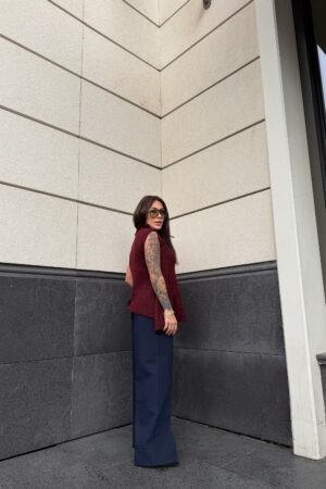 Sıfır Kol Triko Süveter