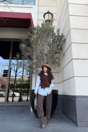 Gömlekli Triko Süveter