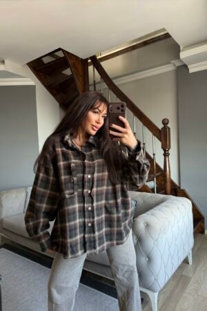 Ekose oduncu gömlek