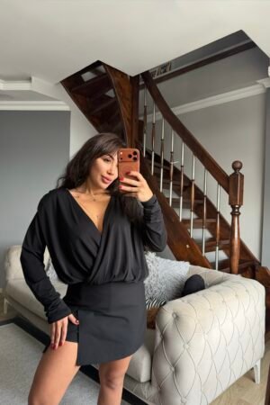 Kolyeli Kuruvaze Bluz