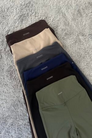 Dar paça Yumuşak Kumaş Tayt