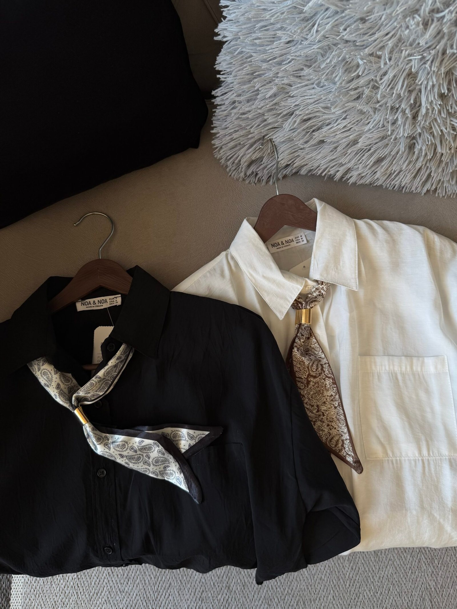 Fularlı Gömlek - Görsel 3