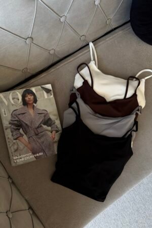 Sendy kumaş pedli askılı