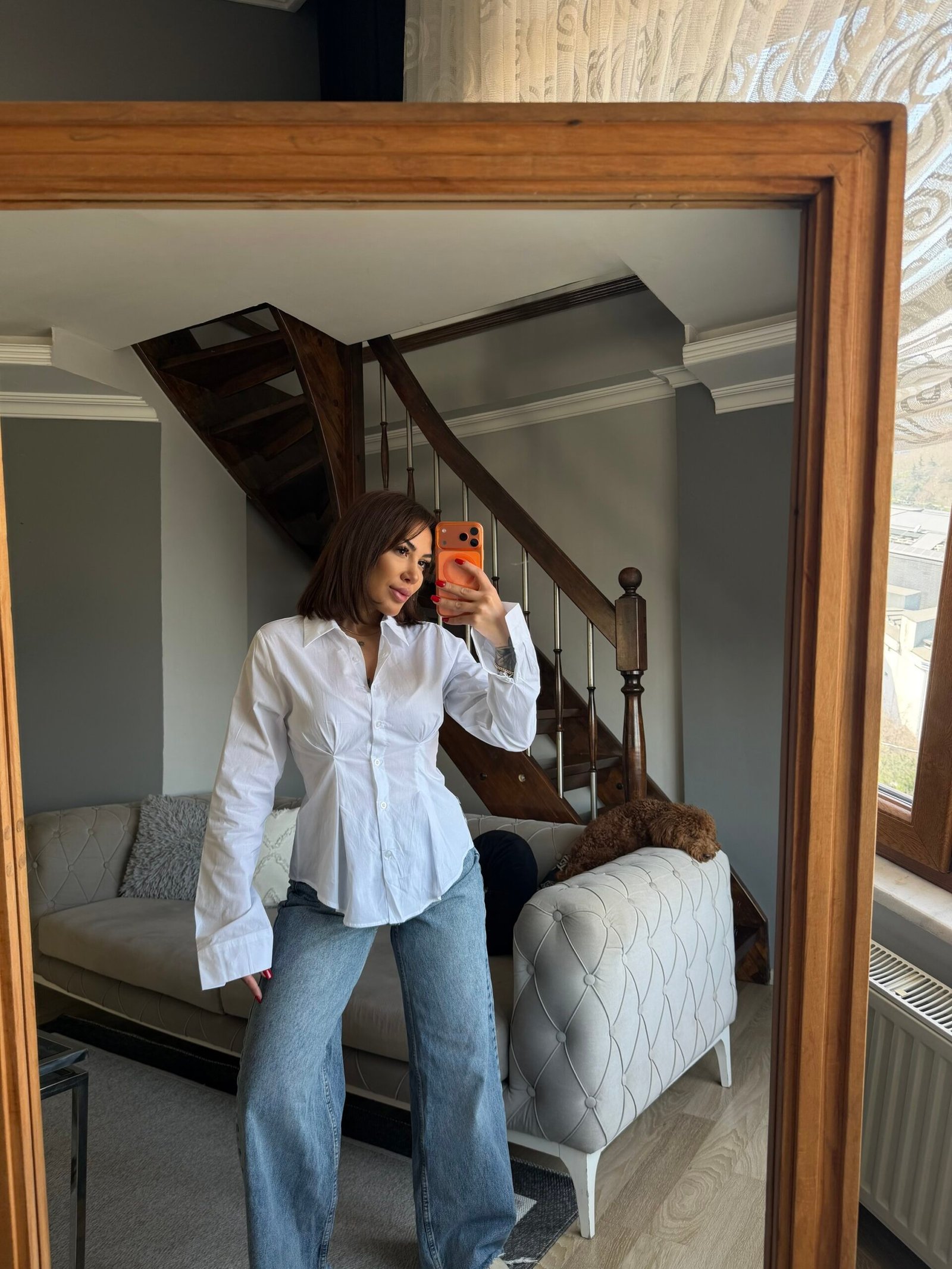 Pensli Poplin Gömlek