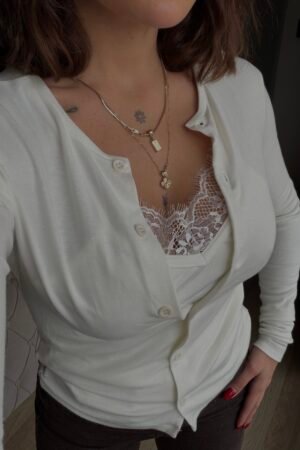 Dantelli Hırkalı Takım