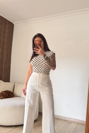 Palazzo Kumaş Pantolon