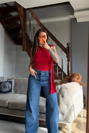 Sendy Şal Yaka Bluz