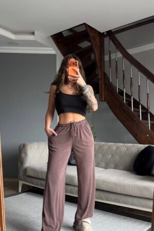 Lastikli Modal Eşofman Altı