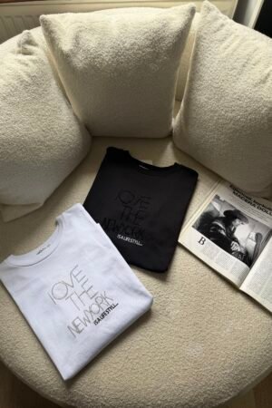 Taş işlemeli Tişört