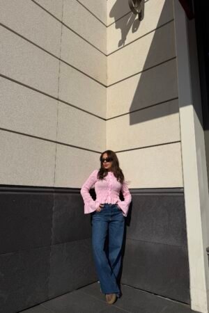 Büzgülü İspanyol Kol Bluz