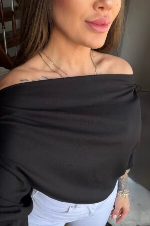 Şal Yaka Penye Tişört