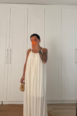 Askılı Oversize Elbise