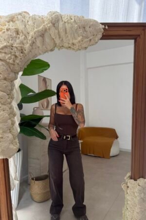Kemerli Wide Leg
