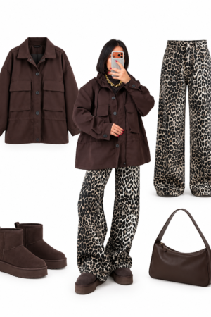 Oversize İpli Trenc